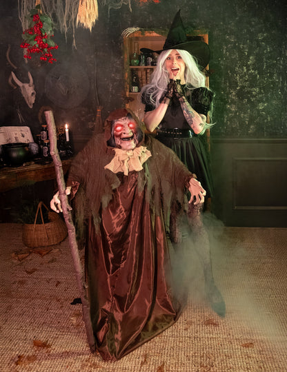 Régi animált boszorkány 110 cm