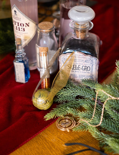 Dekoratív elrendezés a Harry Potter Aranycseppel