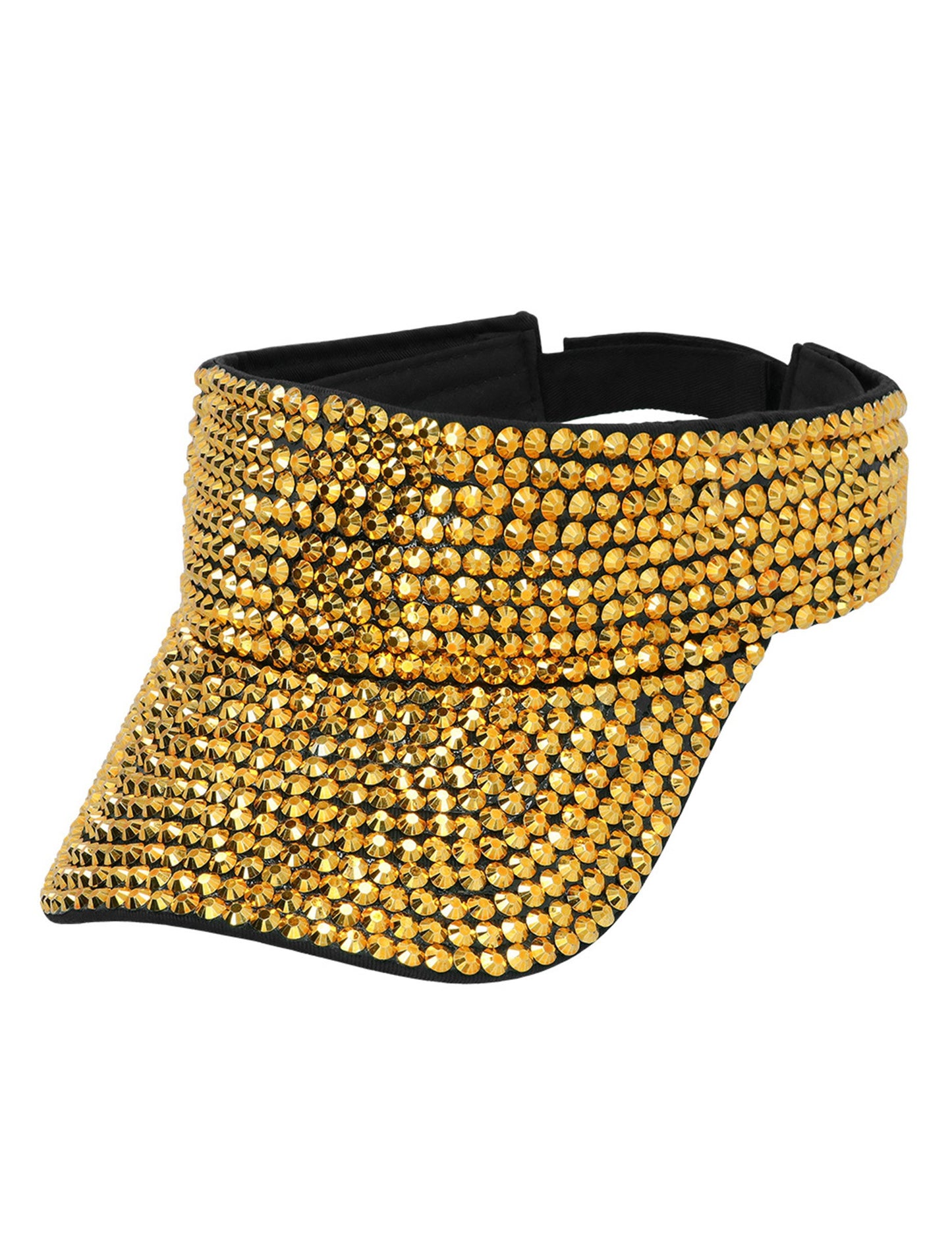 Felnőtt arany strassz napellenző