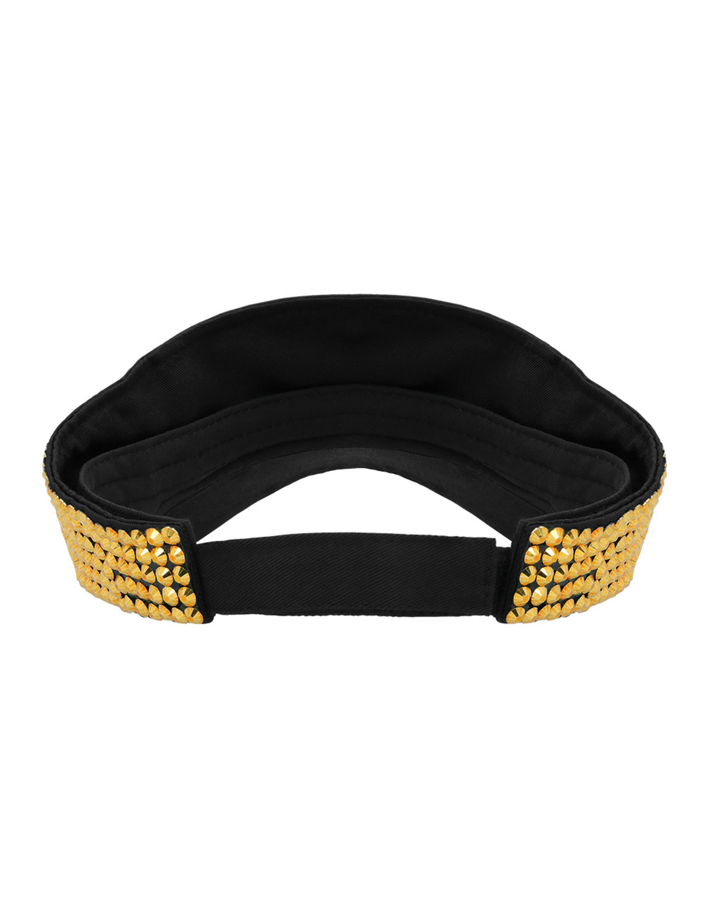 Felnőtt arany strassz napellenző