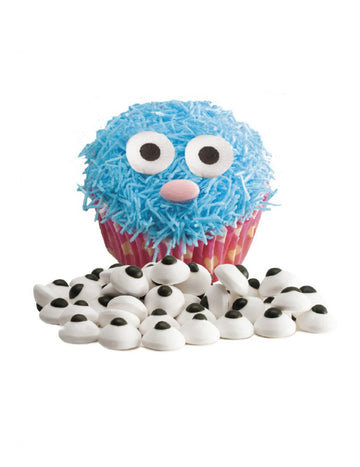 Petits yeux en sucre 56 g décoration comestible