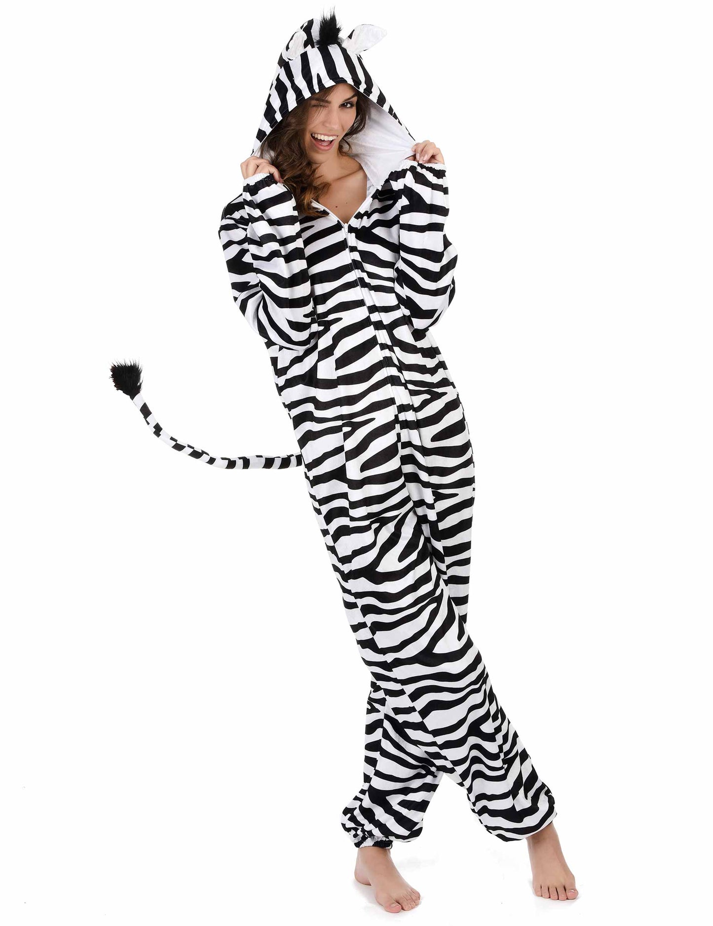 Női zebra jelmez