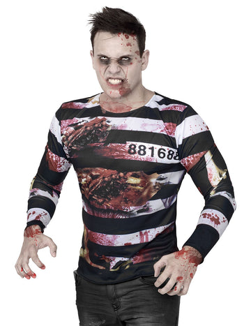Halloween fogoly zombi póló